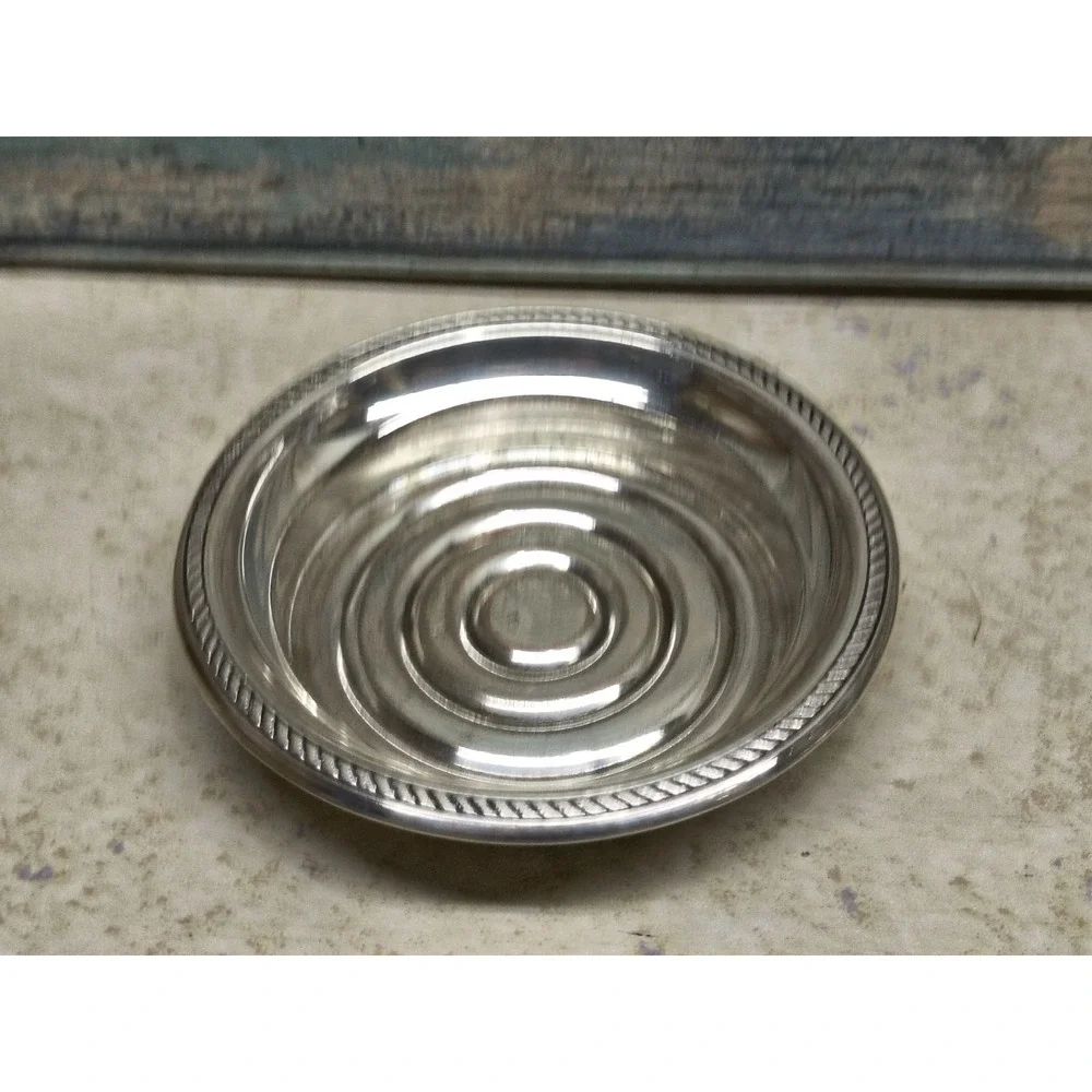 Silver Small Trinket Candy Bowl